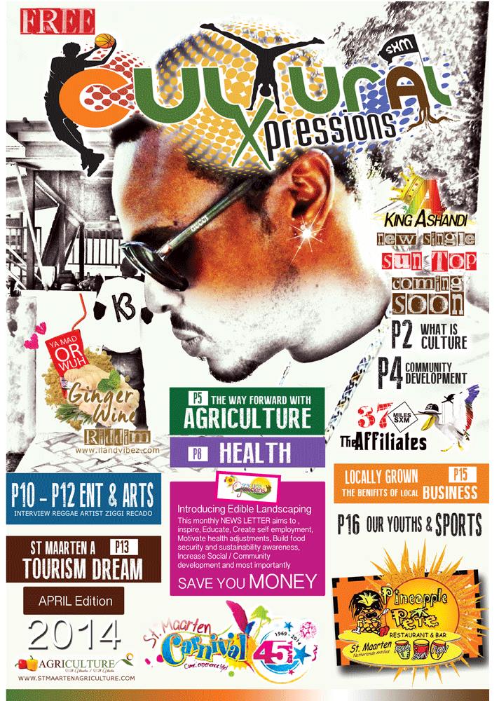 Cultural Xpression - April Edition front cover