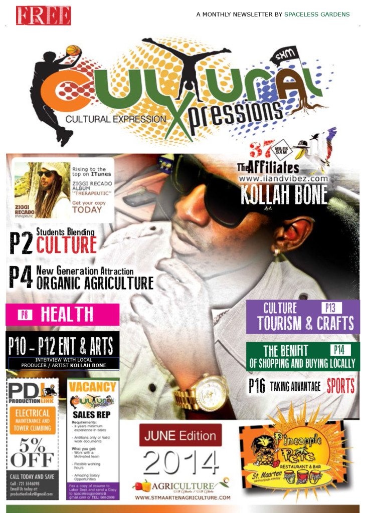 SPACELESS GARDENS – CULTURAL XPRESSION NEWSLETTER JUNE EDITION