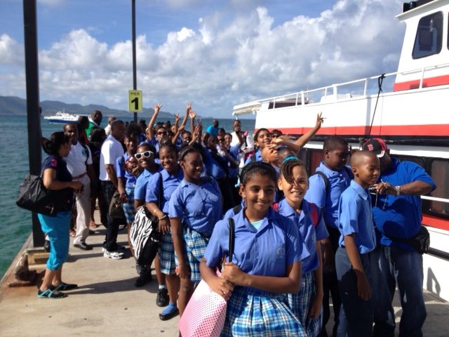 MAC students visit Anguilla Hydroponic farm