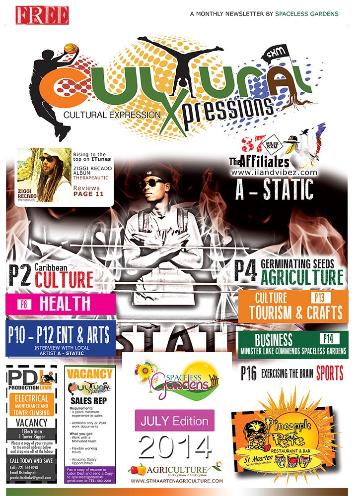 SPACELESS GARDENS – Cultural Xpression Newsletter JULY Edition