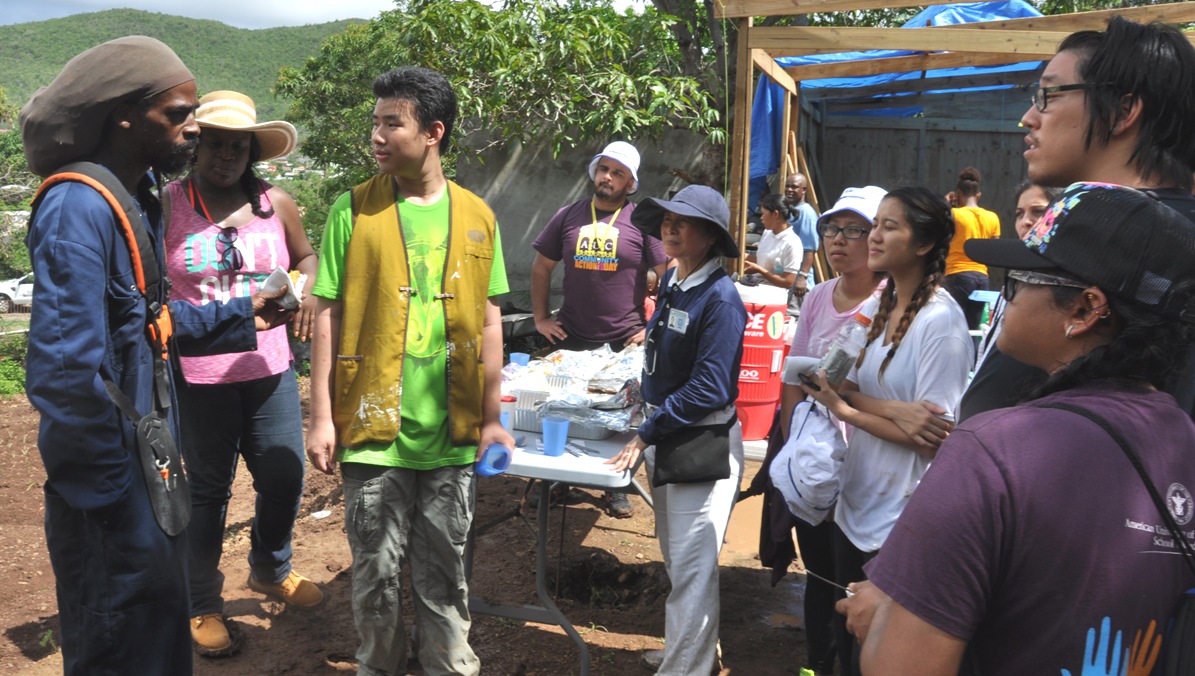 Tzu Chi, AUC support St. Peters Community Garden